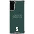 Michigan State University MSU Letters Galaxy S22 Plus Clear Case