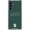Michigan State University MSU Letters Galaxy S23 FE Clear Case
