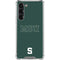 Michigan State University MSU Letters Galaxy S23 Plus Clear Case