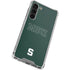 Michigan State University MSU Letters Galaxy S23 Plus Clear Case