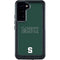 Michigan State University MSU Letters Galaxy S23 Plus Waterproof Case