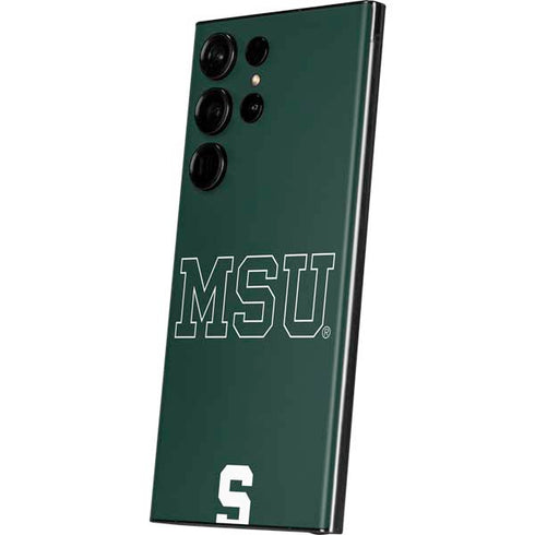 Michigan State University MSU Letters Galaxy S23 Ultra Skin