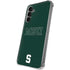 Michigan State University MSU Letters Galaxy S24 Plus Clear Case