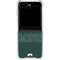 Michigan State University MSU Letters Galaxy Z Flip5 5G Clear Case