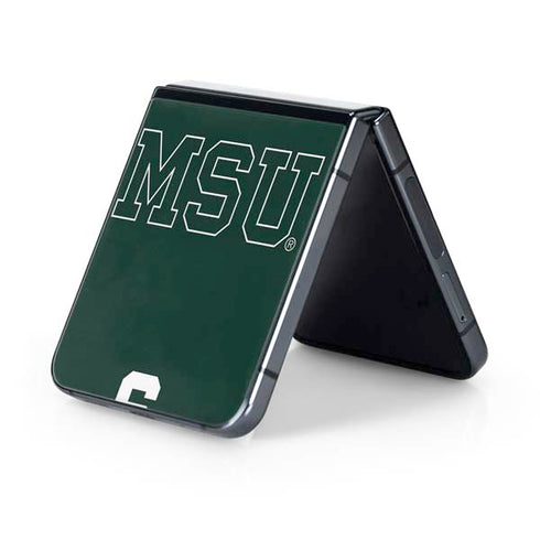 Michigan State University MSU Letters Galaxy Z Flip5 5G Skin