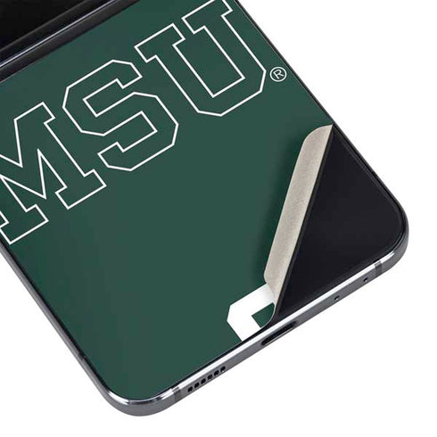 Michigan State University MSU Letters Galaxy Z Flip5 5G Skin