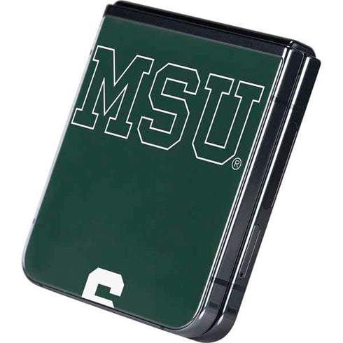 Michigan State University MSU Letters Galaxy Z Flip5 5G Skin