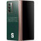 Michigan State University MSU Letters Galaxy Z Fold2 5G Skin