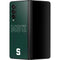 Michigan State University MSU Letters Galaxy Z Fold3 5G Skin