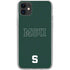 Michigan State University MSU Letters iPhone 11 Clear Case