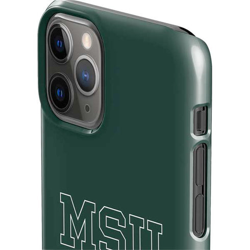 Michigan State University MSU Letters iPhone 11 Pro Lite Case