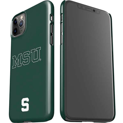 Michigan State University MSU Letters iPhone 11 Pro Max Lite Case