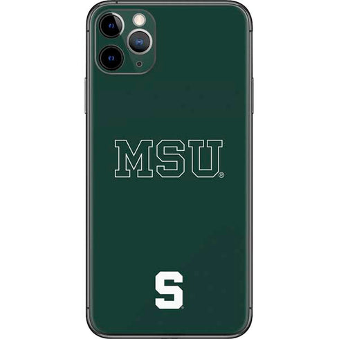 Michigan State University MSU Letters iPhone 11 Pro Max Skin
