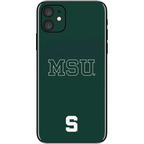 Michigan State University MSU Letters iPhone 11 Skin