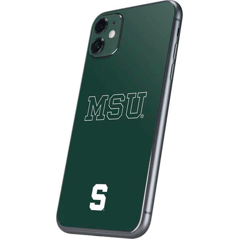Michigan State University MSU Letters iPhone 11 Skin