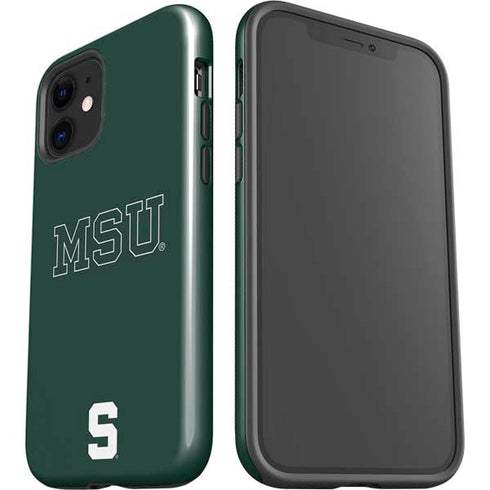 Michigan State University MSU Letters iPhone 12 Impact Case