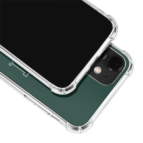Michigan State University MSU Letters iPhone 12 Mini Clear Case