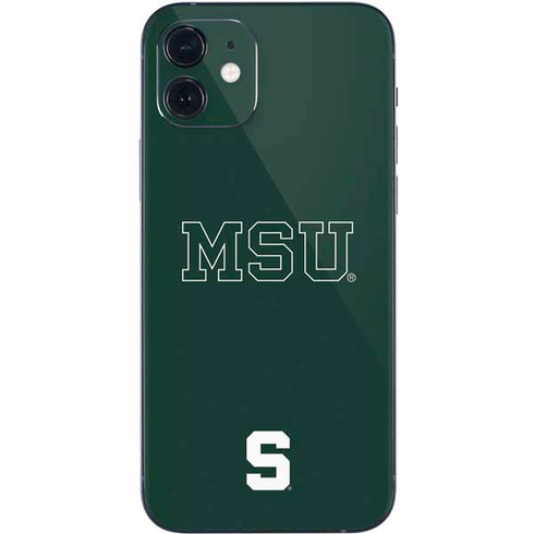 Michigan State University MSU Letters iPhone 12 Mini Skin