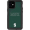 Michigan State University MSU Letters iPhone 12 Mini Waterproof Case