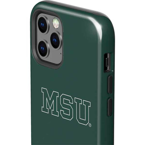Michigan State University MSU Letters iPhone 12 Pro Impact Case