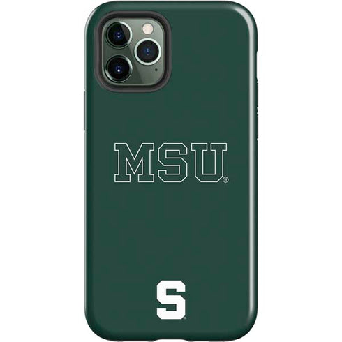 Michigan State University MSU Letters iPhone 12 Pro Max Impact Case
