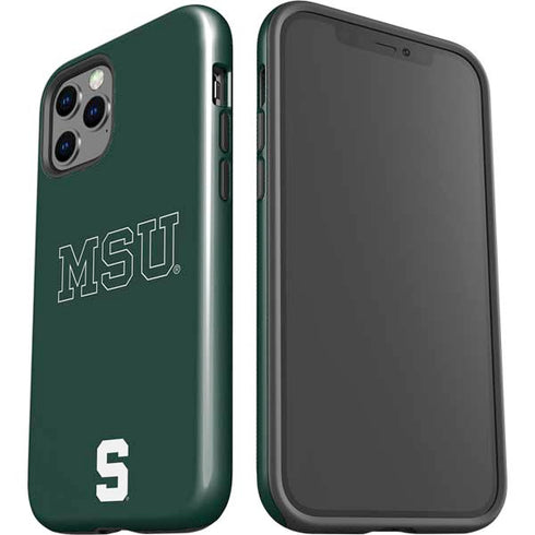 Michigan State University MSU Letters iPhone 12 Pro Max Impact Case
