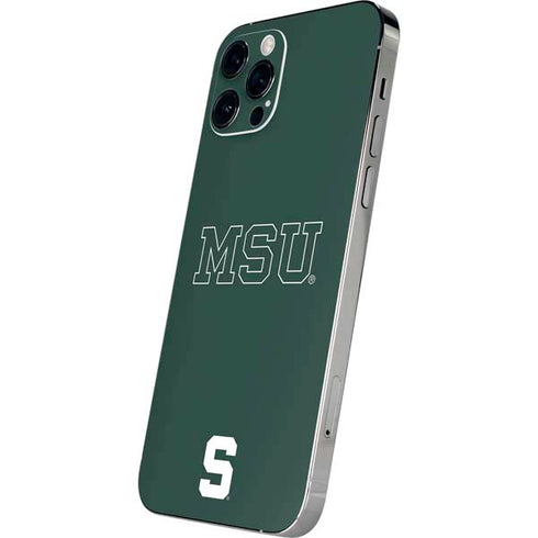 Michigan State University MSU Letters iPhone 12 Pro Max Skin
