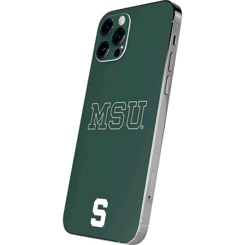 Michigan State University MSU Letters iPhone 12 Pro Skin