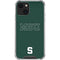Michigan State University MSU Letters iPhone 13 Clear Case
