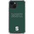 Michigan State University MSU Letters iPhone 13 Mini Clear Case