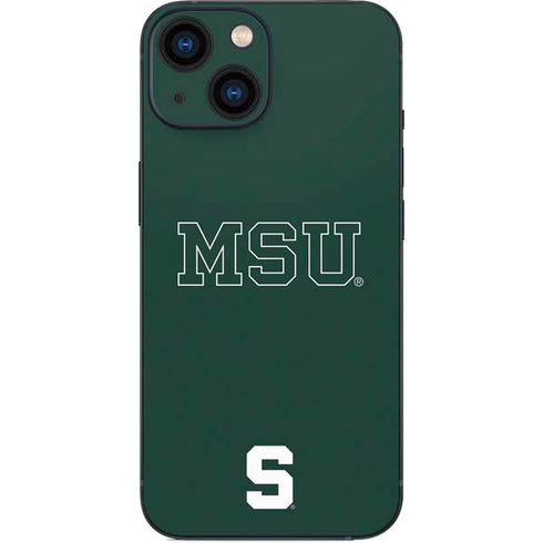 Michigan State University MSU Letters iPhone 13 Mini Skin