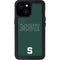 Michigan State University MSU Letters iPhone 13 Mini Waterproof Case