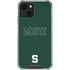 Michigan State University MSU Letters iPhone 15 Plus Clear Case