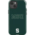 Michigan State University MSU Letters iPhone 15 Impact Case