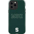 Michigan State University MSU Letters iPhone 14 Pro Max Impact Case