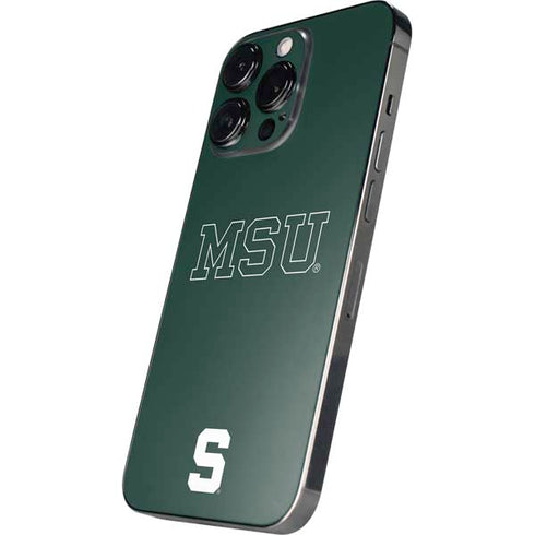 Michigan State University MSU Letters iPhone 14 Pro Skin