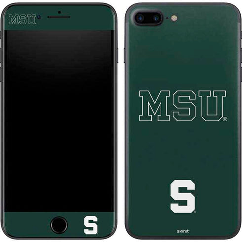 Michigan State University MSU Letters iPhone 8 Plus Skin