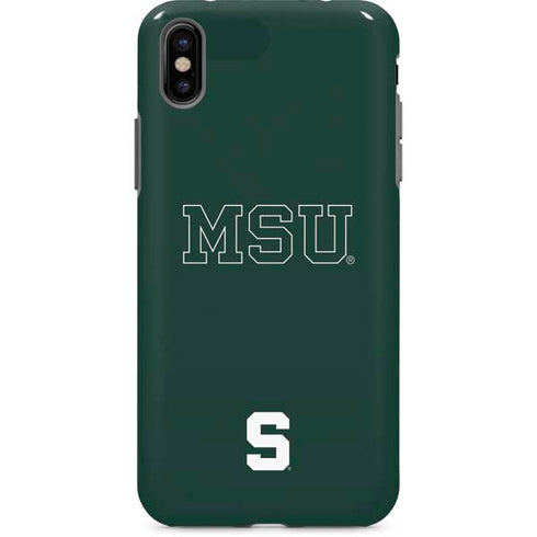 Michigan State University MSU Letters iPhone 8 Pro Case