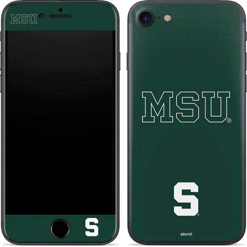 Michigan State University MSU Letters iPhone 8 Skin