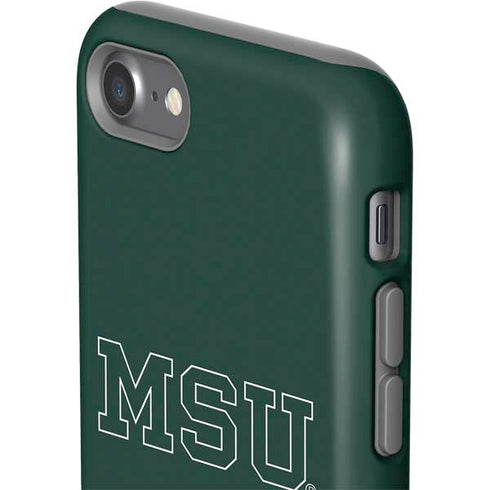 Michigan State University MSU Letters iPhone SE (2nd & 3rd Gen) Pro Case