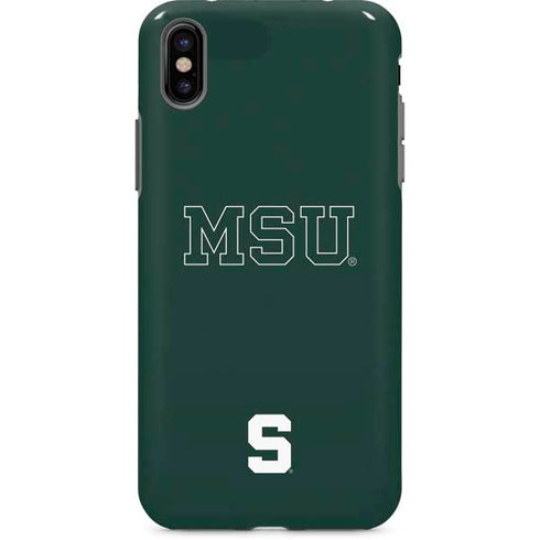 Michigan State University MSU Letters iPhone X Pro Case