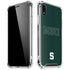 Michigan State University MSU Letters iPhone XR Clear Case