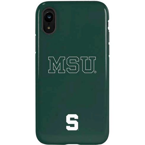 Michigan State University MSU Letters iPhone XR Pro Case