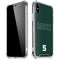 Michigan State University MSU Letters iPhone XS Max Clear Case