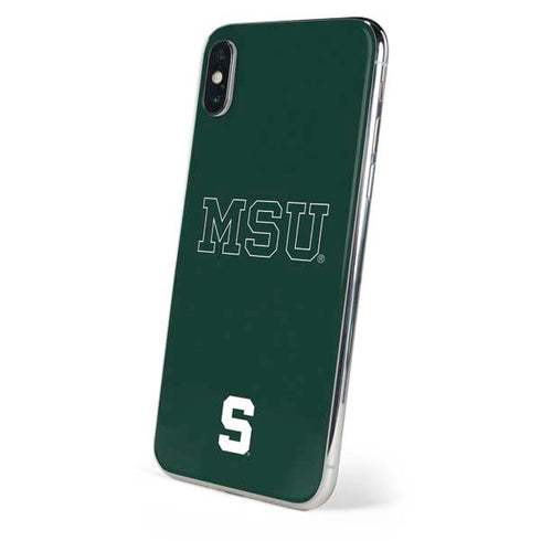Michigan State University MSU Letters iPhone XS Max Skin