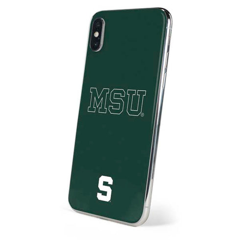 Michigan State University MSU Letters iPhone XS Skin