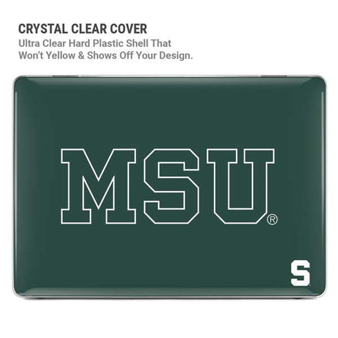 Michigan State University MSU Letters MacBook Air 15in (2023-2025) Case plus Skin