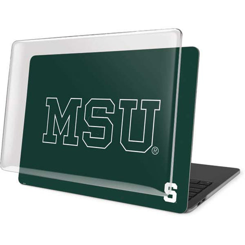 Michigan State University MSU Letters MacBook Pro 13in (2020) Case plus Skin