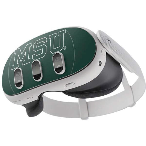 Michigan State University MSU Letters Meta Quest 3 Skin