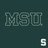 Michigan State University MSU Letters PS4 Controller Skin